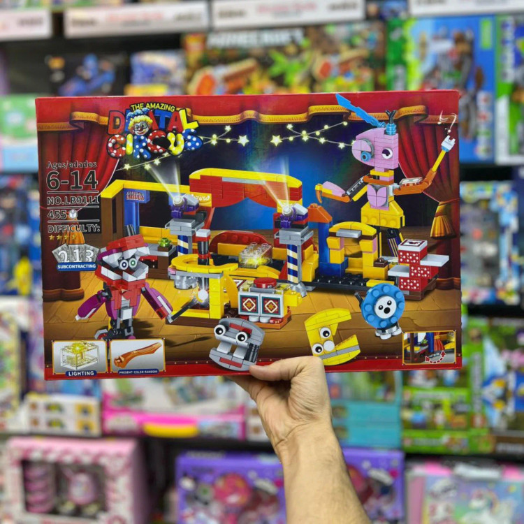 خرید لگو سیرک جادویی یک مجموعه لگوی جذاب با تم سیرک | فروشگاه اسباببازی قشم