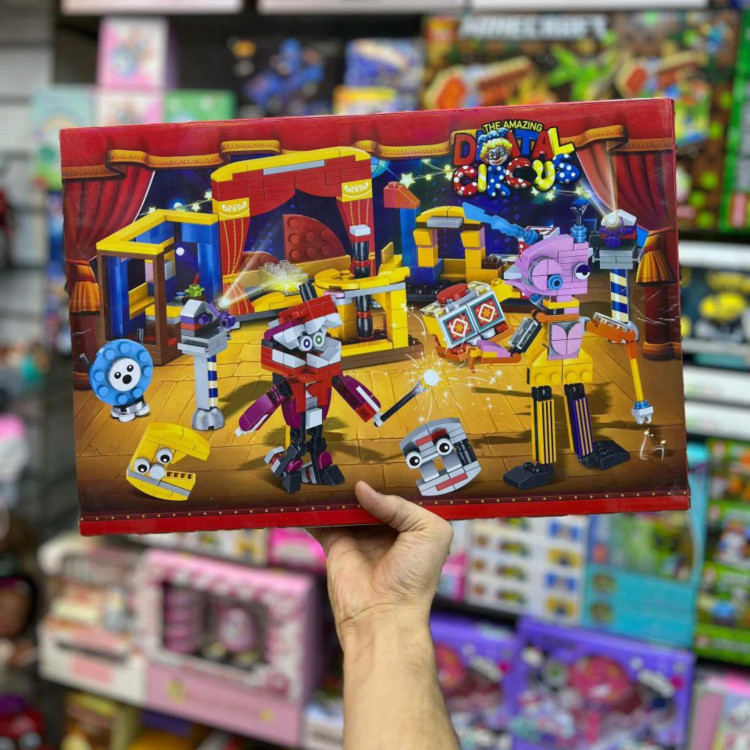 خرید لگو سیرک جادویی یک مجموعه لگوی جذاب با تم سیرک | فروشگاه اسباببازی قشم