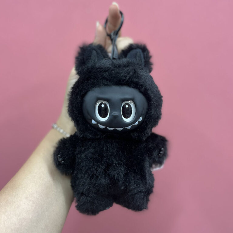 عروسک لبوبو ماکارون سیاه(بندری)