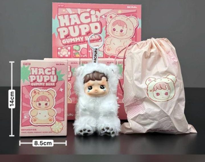 خرید عروسک هاچی پوپو شانسی پاپ مارت (تک و عمده) تماس عمده: ۰۹۱۶۴۱۹۷۶۹۵ | فروشگاه اسباببازی قشم