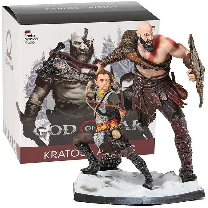اکشن فیگور گاد آو وار کریتوس و آترئوس سایز ۲۰ سانتی (تک و عمده)