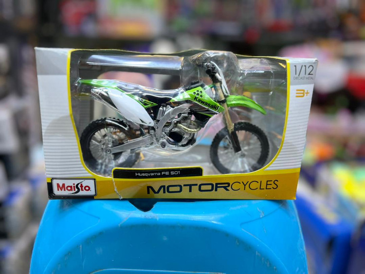 خرید ماکت موتور مایستو مدل Kawasaki مقیاس ۱/۱۲ | فروشگاه اسباببازی قشم