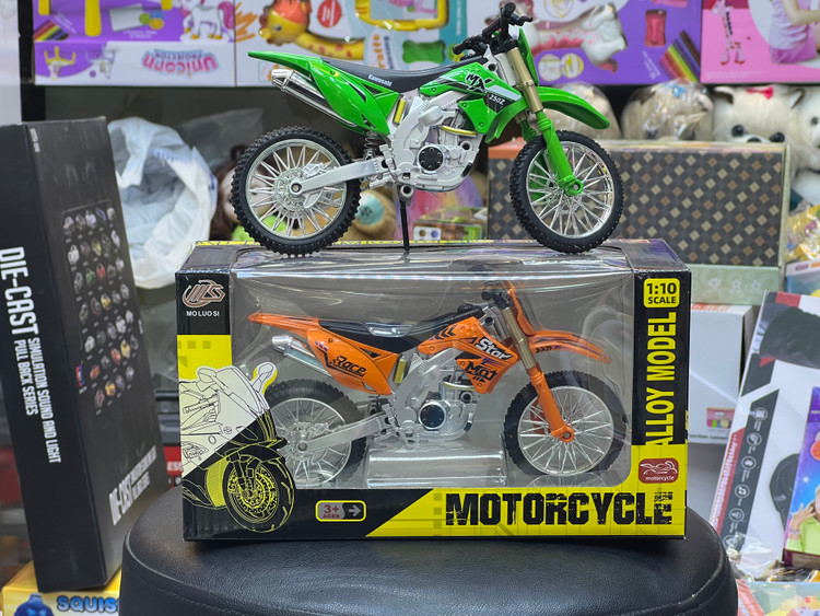 خرید ماکت متور کراس کاوازاکی | فروشگاه اسباببازی قشم