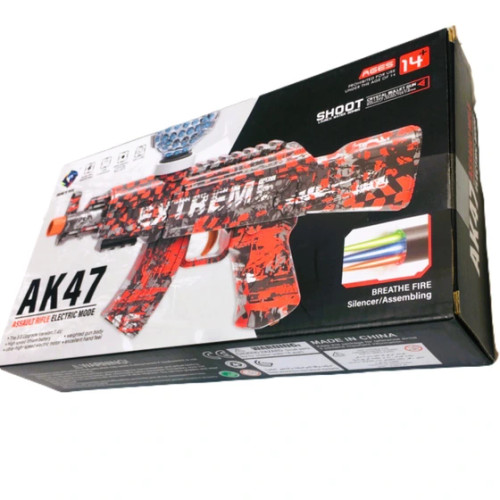 خرید تفنگ تیر ژله ای شارژی AK47 | فروشگاه اسباببازی قشم