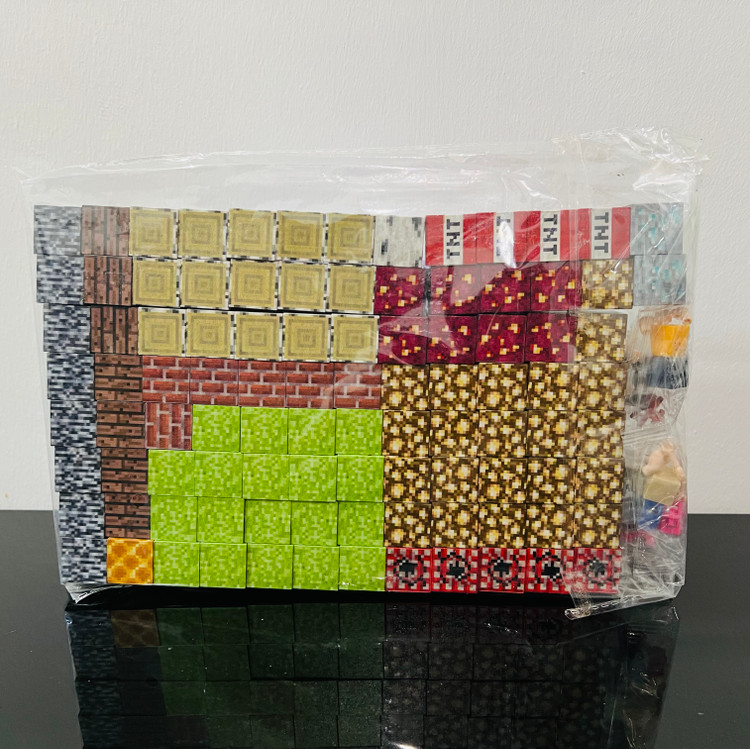 خرید مکعب مگنتی ماینکرافت 100قطعه اورجینال | فروشگاه اسباببازی قشم