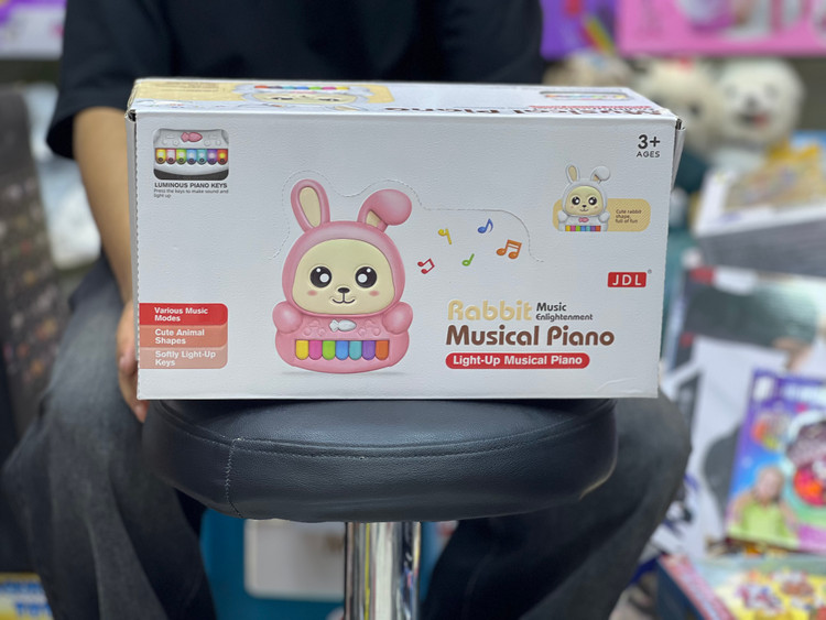 خرید اورگ خرگوشی موزیکال | فروشگاه اسباببازی قشم