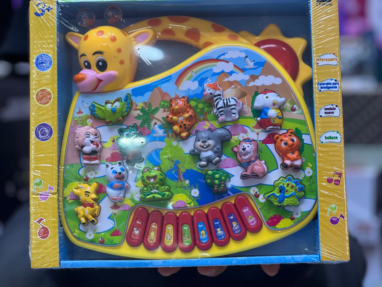 خرید اورگ زرافه ای با تقلید صدای حیوانات | فروشگاه اسباببازی قشم