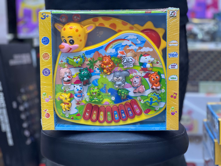 خرید اورگ زرافه ای با تقلید صدای حیوانات | فروشگاه اسباببازی قشم