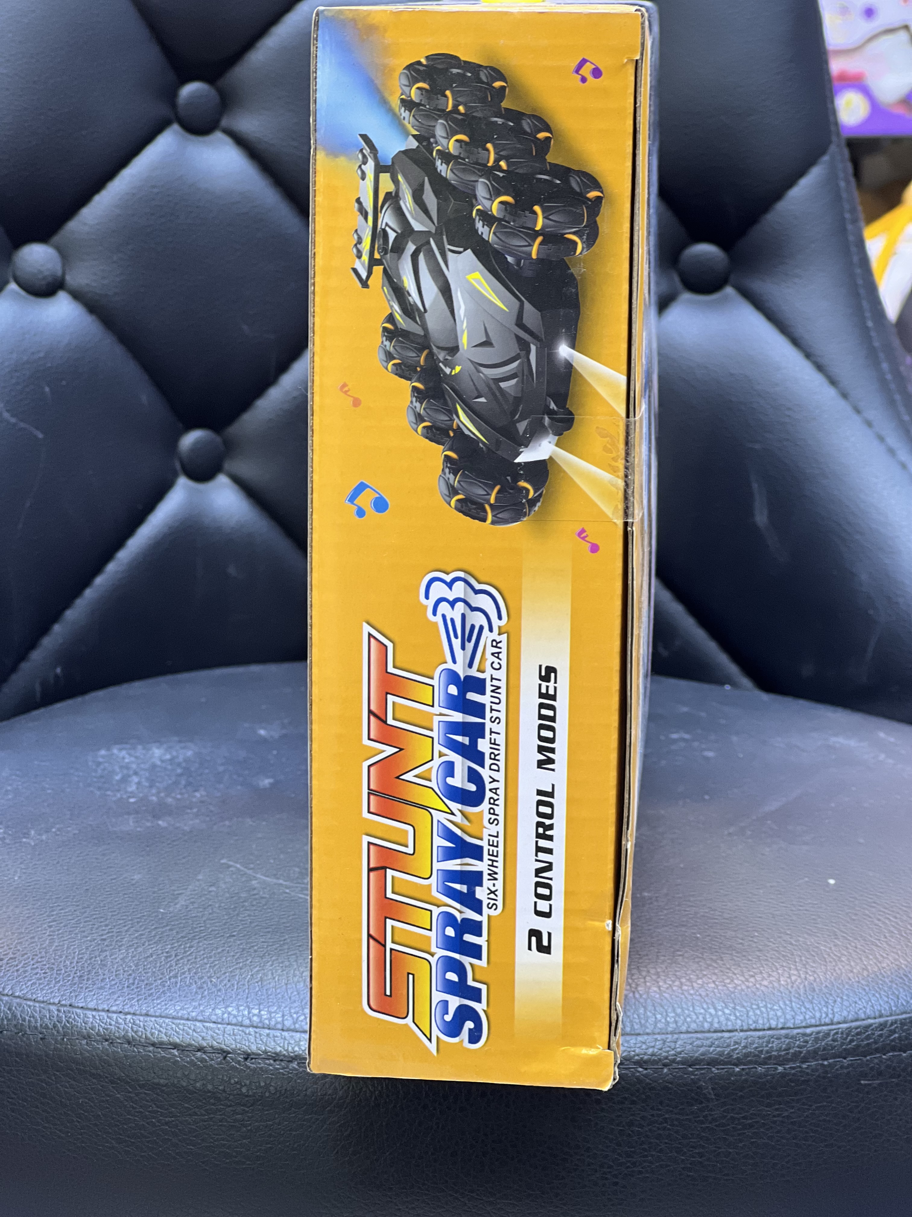 ماشین دیوانه شیش چرخ دود زای شارژی