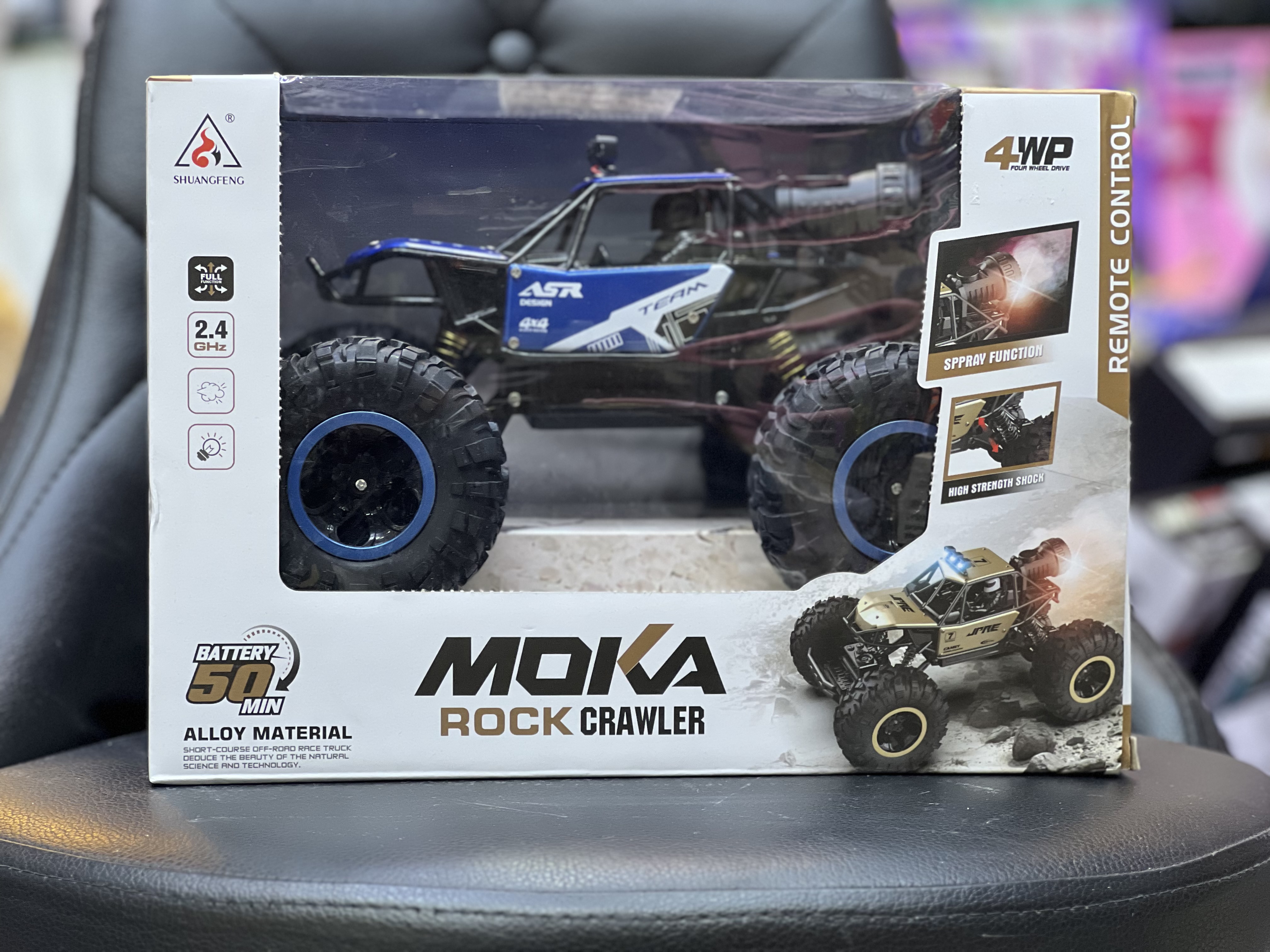 ماشین آفرود دود زا. سایز ۱:۱۶شارژی