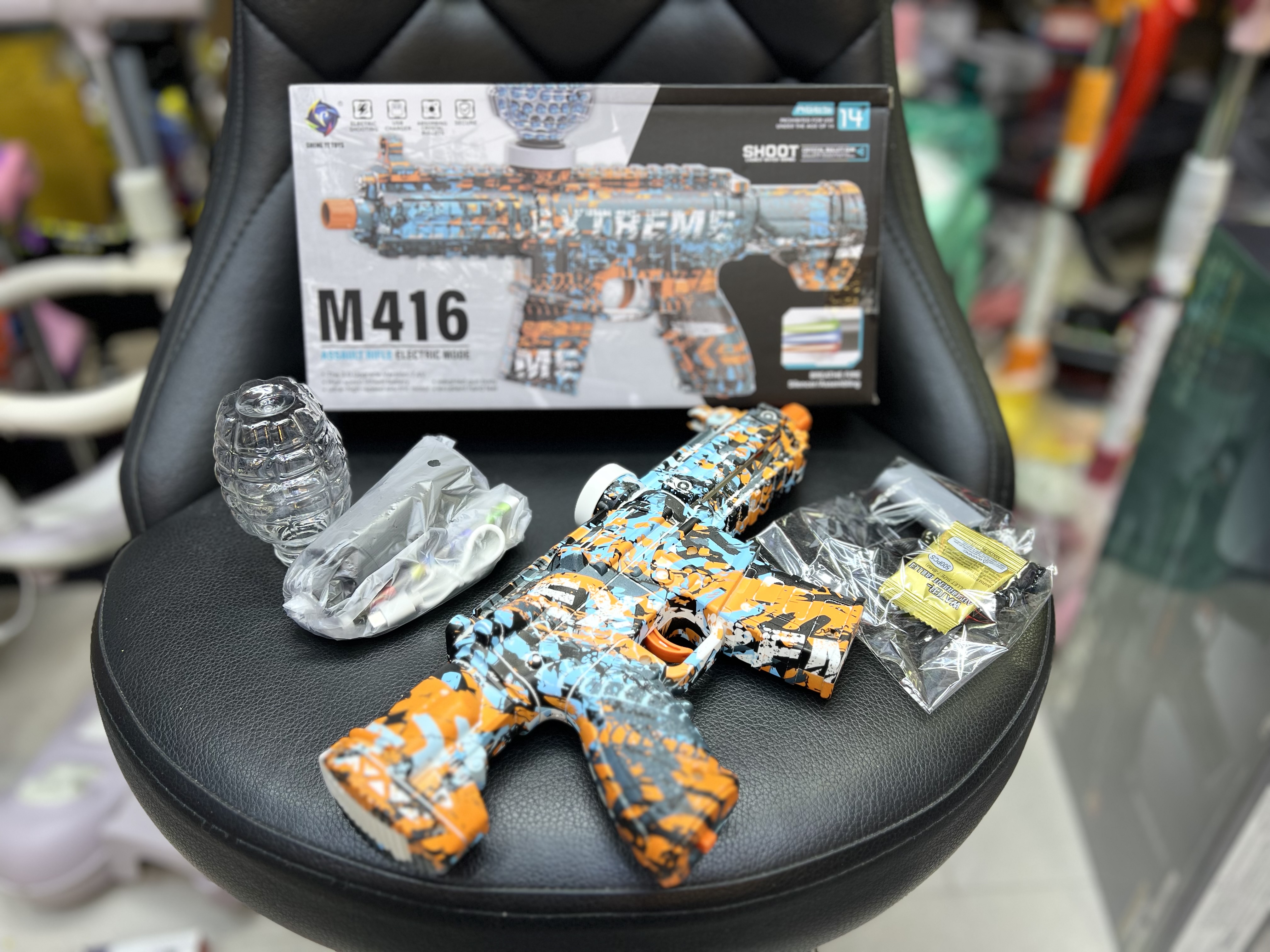 تفنگ تیر ژلهای M416شارژی