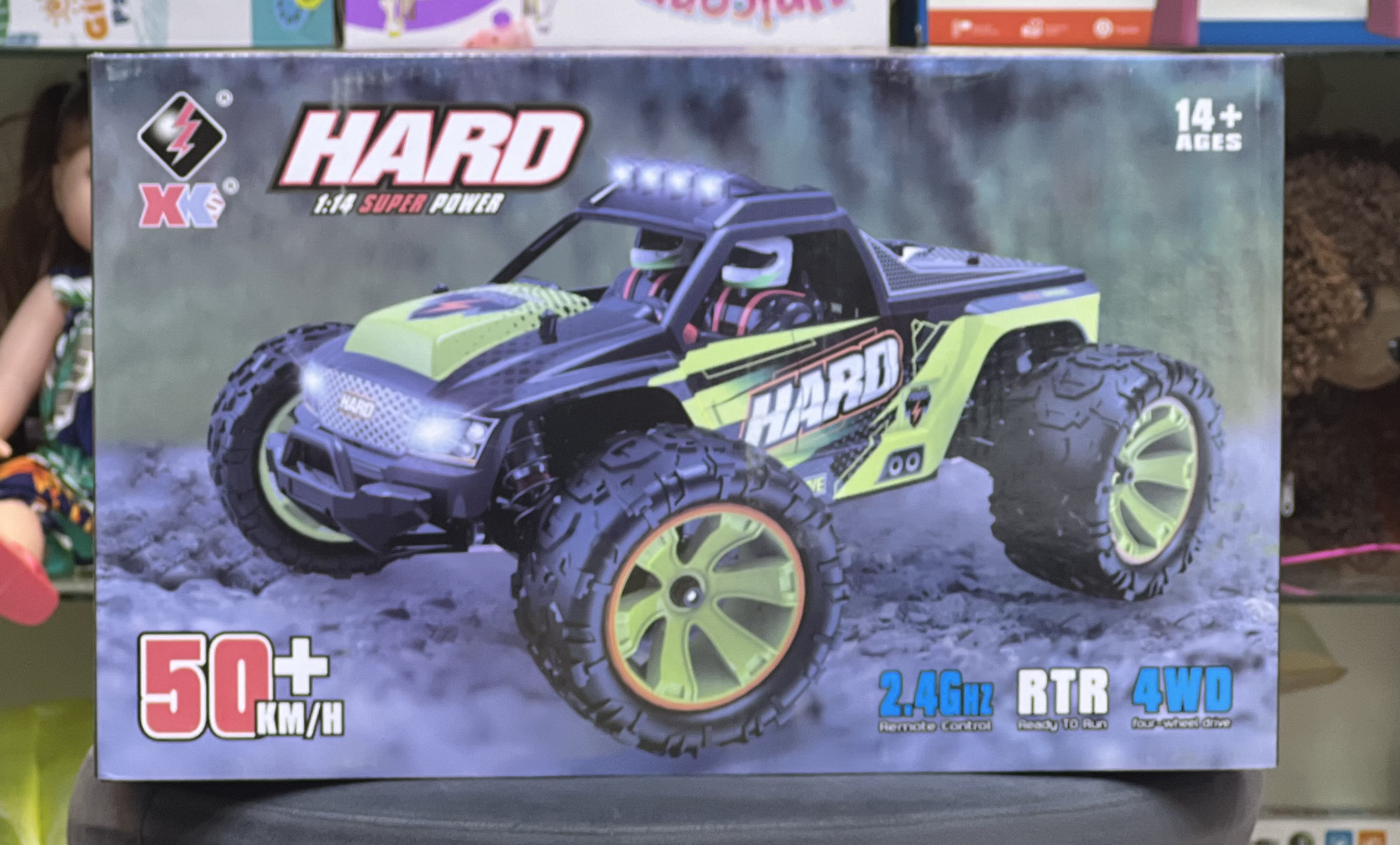 ماشین کنترلی WLTOYS مدل 144002 سرعت ۵۰ کیلومتر