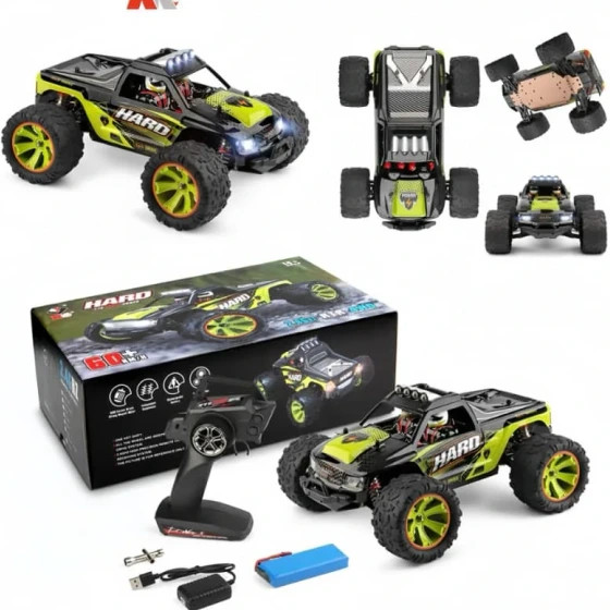ماشین کنترلی WLTOYS مدل 144002 سرعت ۵۰ کیلومتر