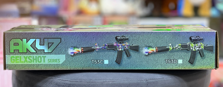 تفنگ تیر ژلهای AK47 شارژی بهمراه دوربین و خشاب باطری ۷/۴. کیفیت بالا