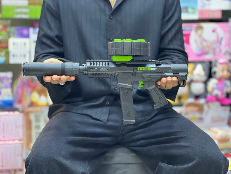 تفنگ ARP9ژله ای کیفیت کیفیت بالا با عینک و خفه کن نوری